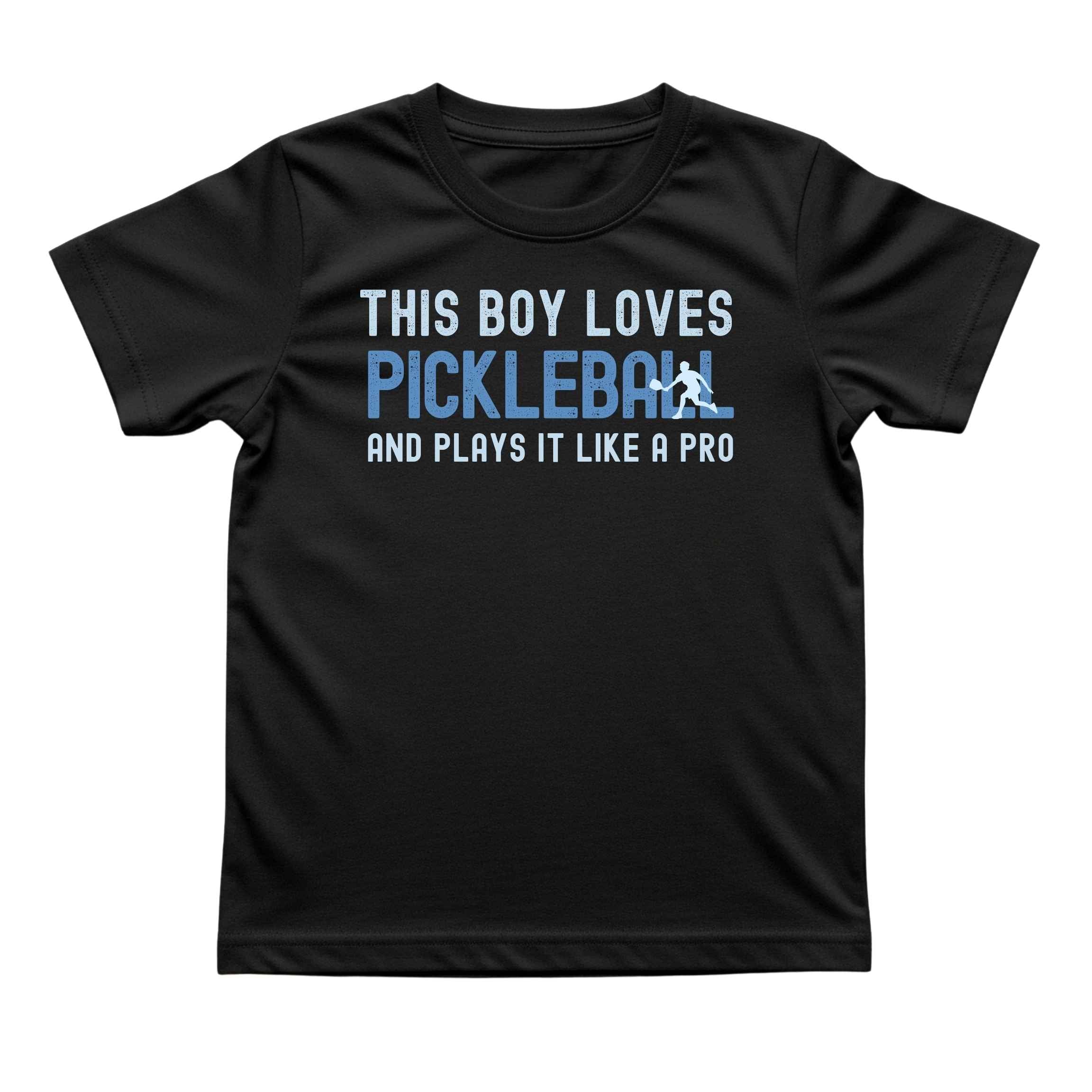 This Boy Plays Pickleball Like a Pro Tee