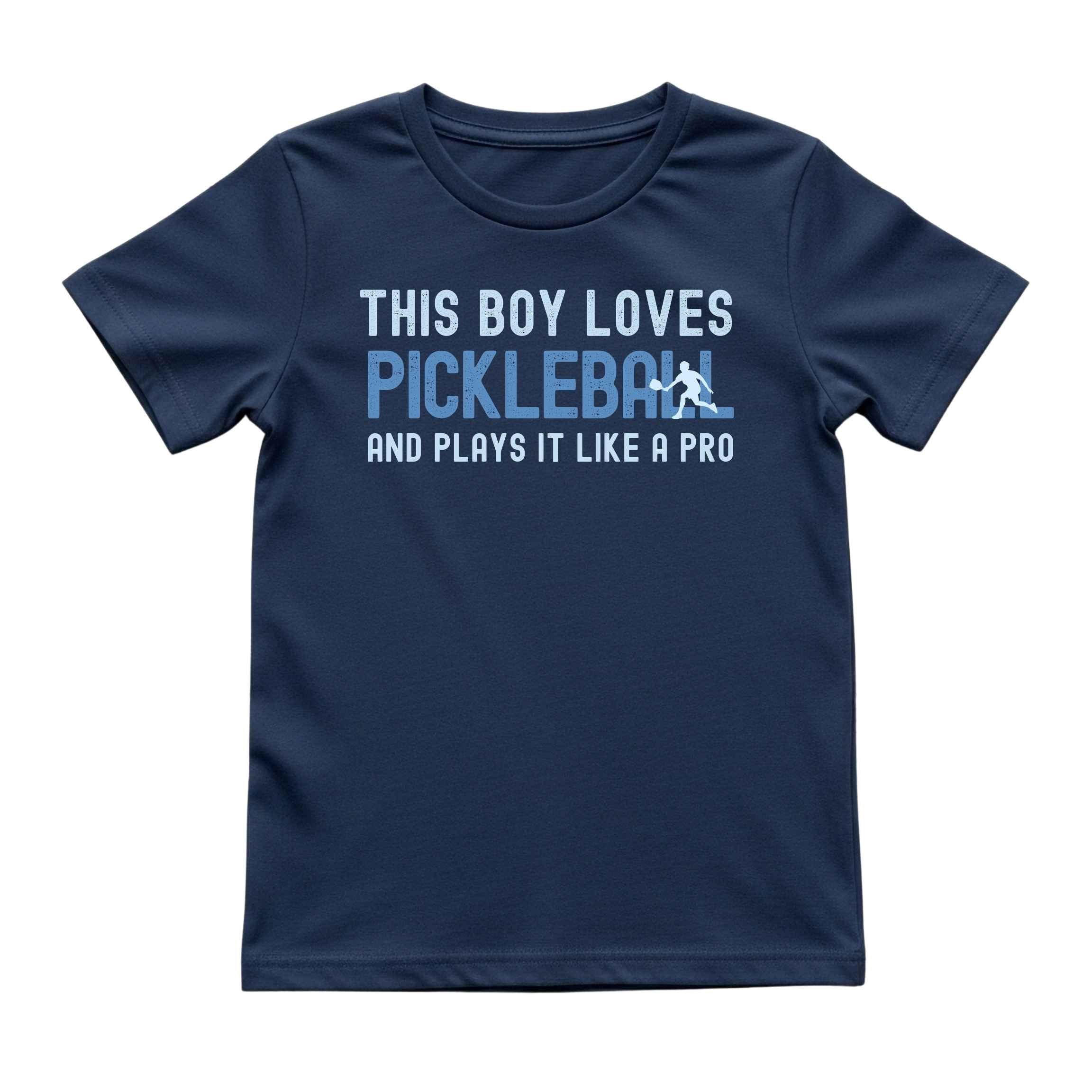 This Boy Plays Pickleball Like a Pro Tee