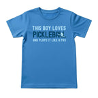 This Boy Plays Pickleball Like a Pro Tee