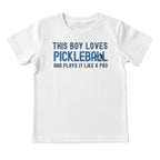 This Boy Plays Pickleball Like a Pro Tee