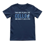 This Boy Plays the Cello Like a Pro Tee