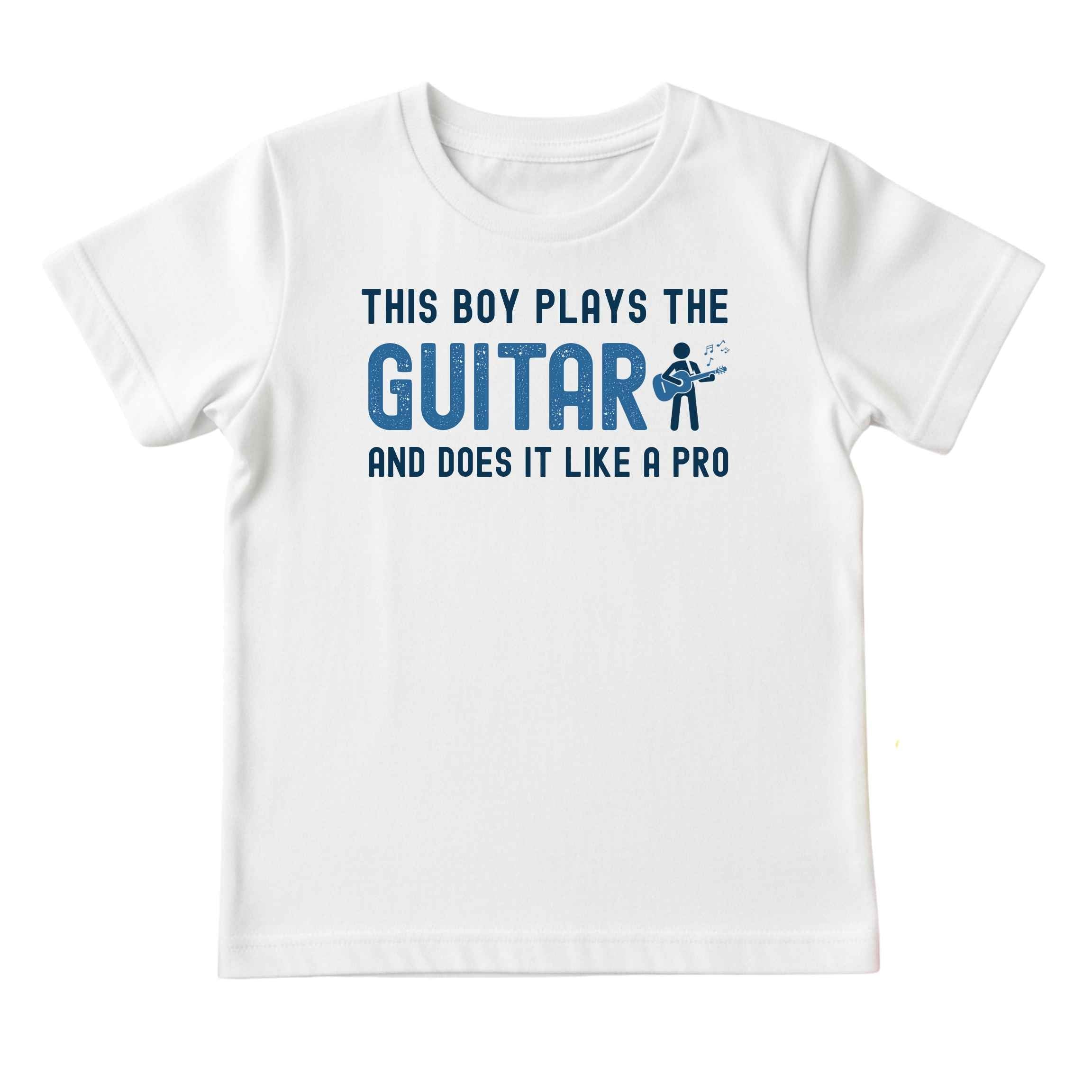 This Boy Plays the Guitar Like a Pro Tee