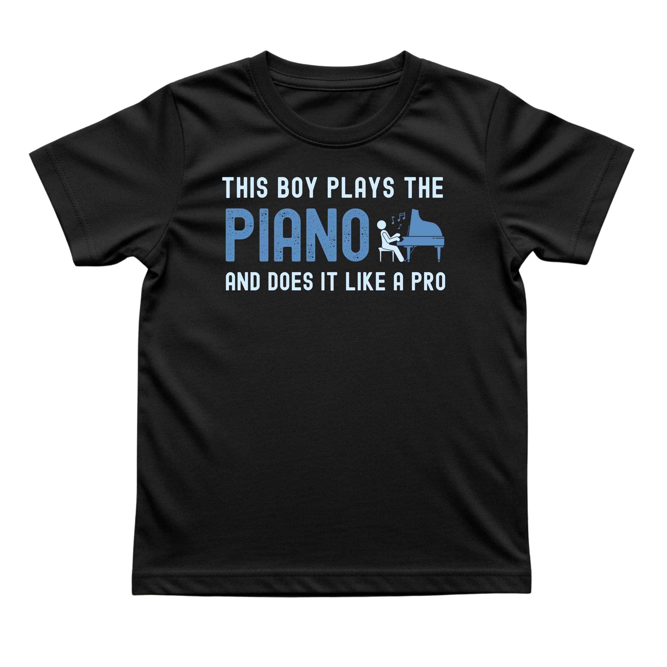 This Boy Plays the Piano Like a Pro Tee