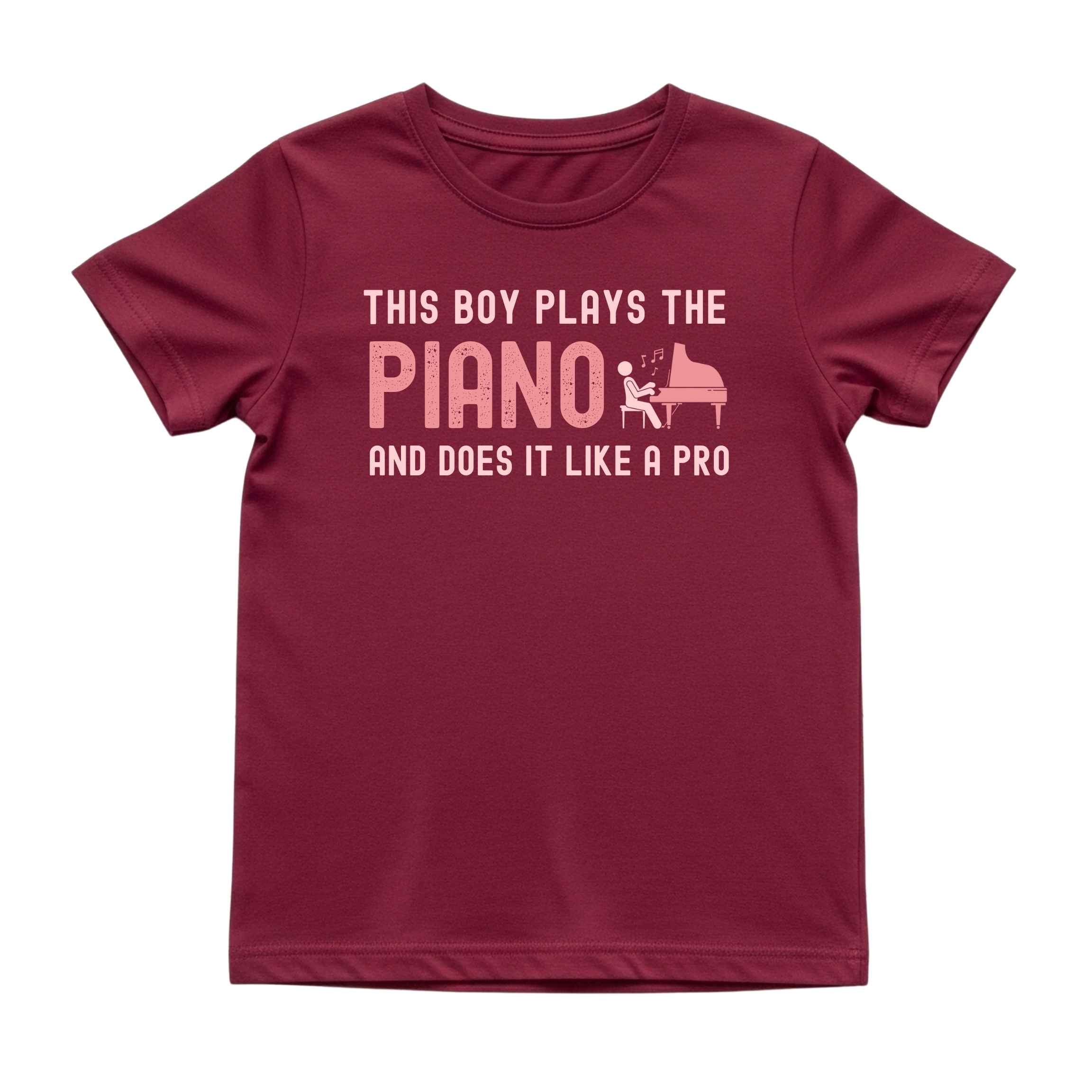 This Boy Plays the Piano Like a Pro Tee