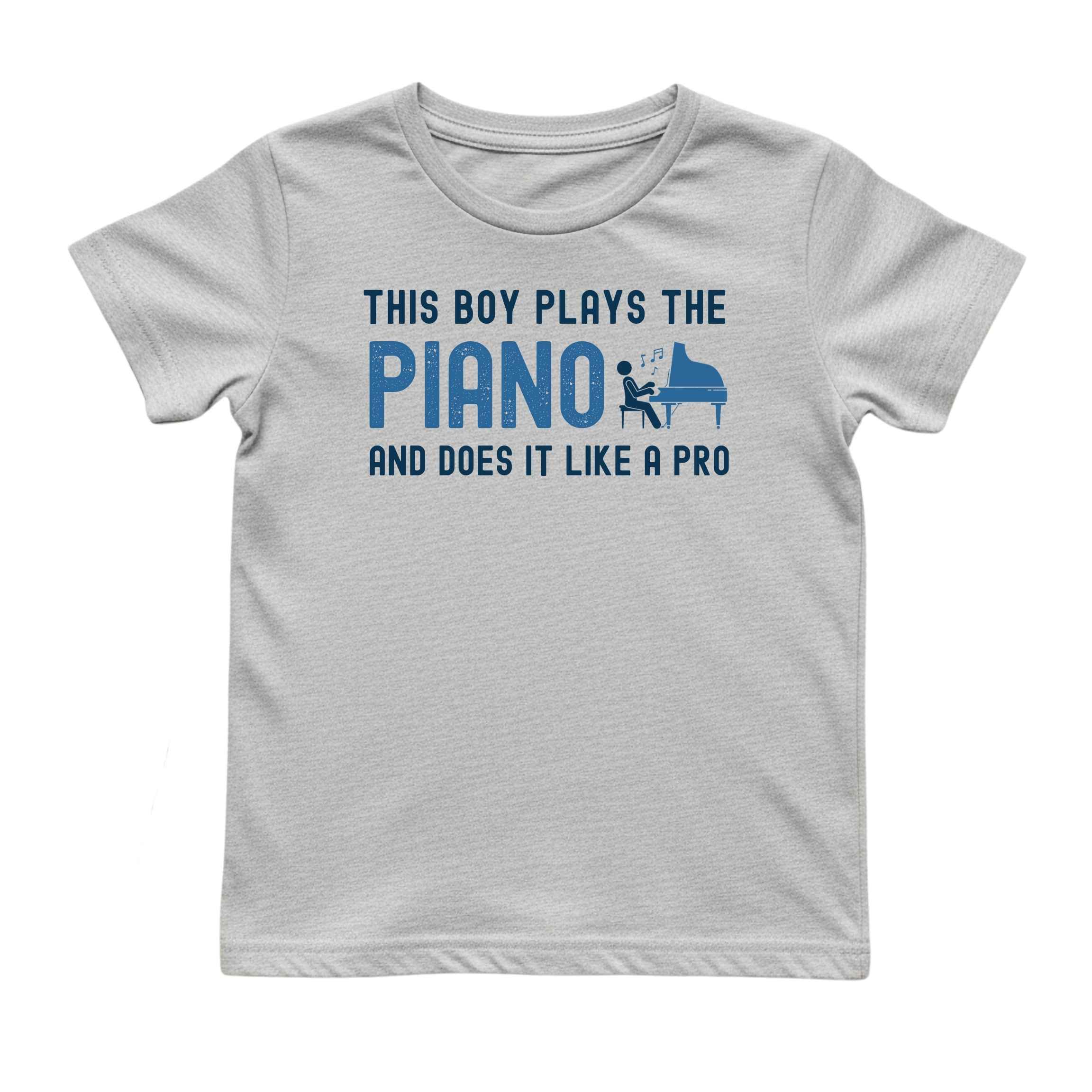 This Boy Plays the Piano Like a Pro Tee