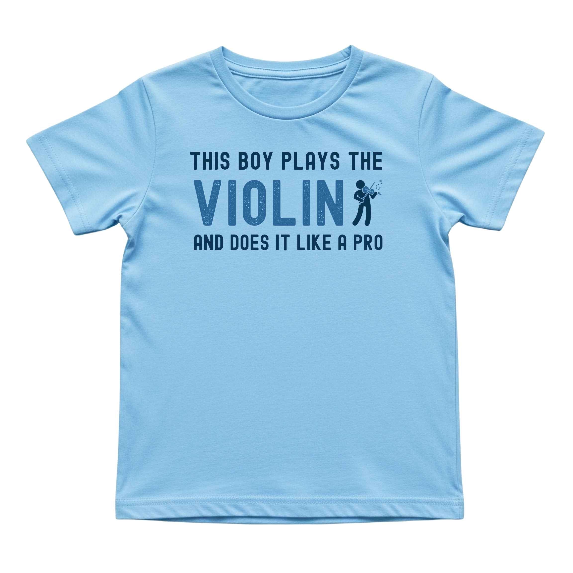 This Boy Plays the Violin Like a Pro Tee