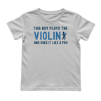 This Boy Plays the Violin Like a Pro Tee