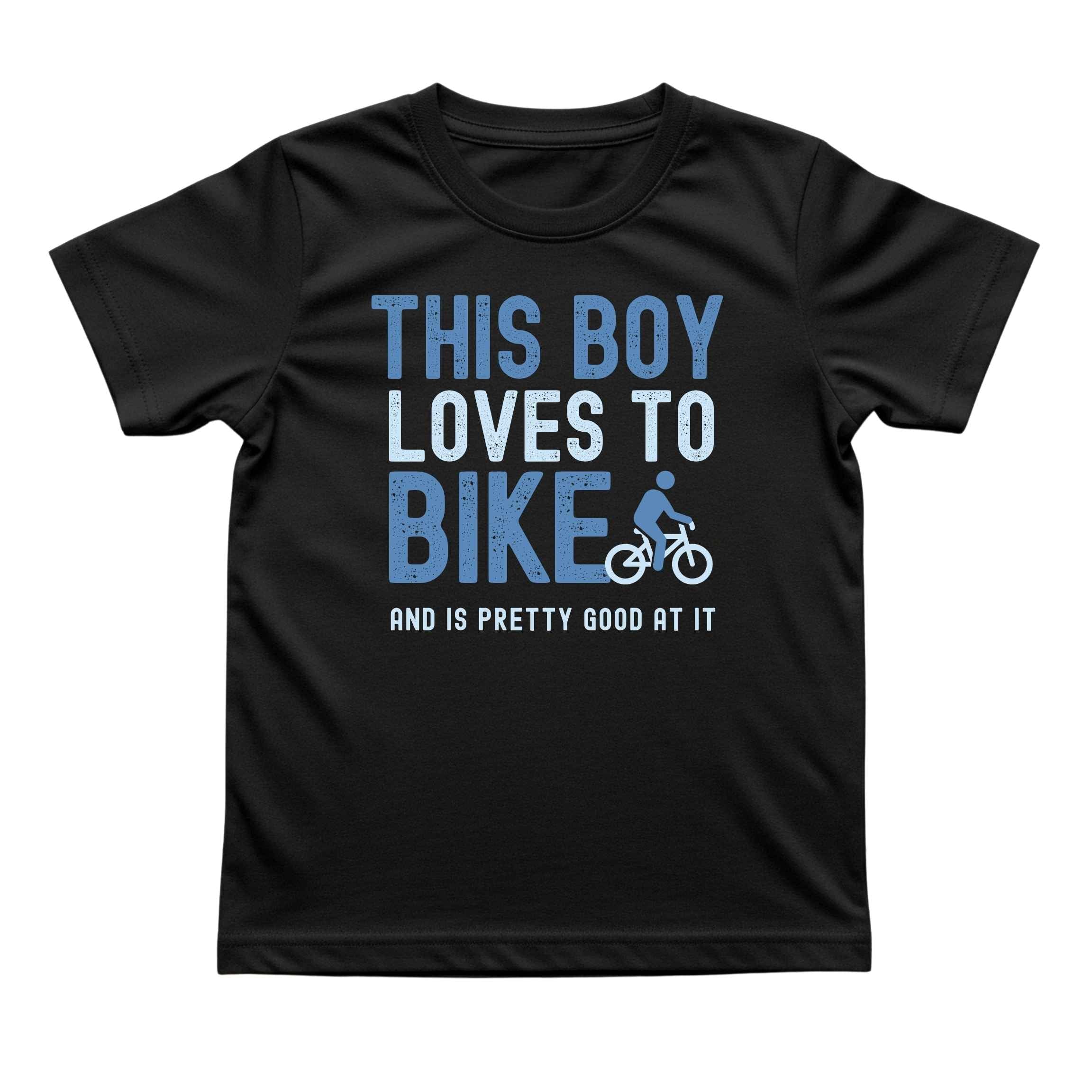This Boy Loves to Bike Tee
