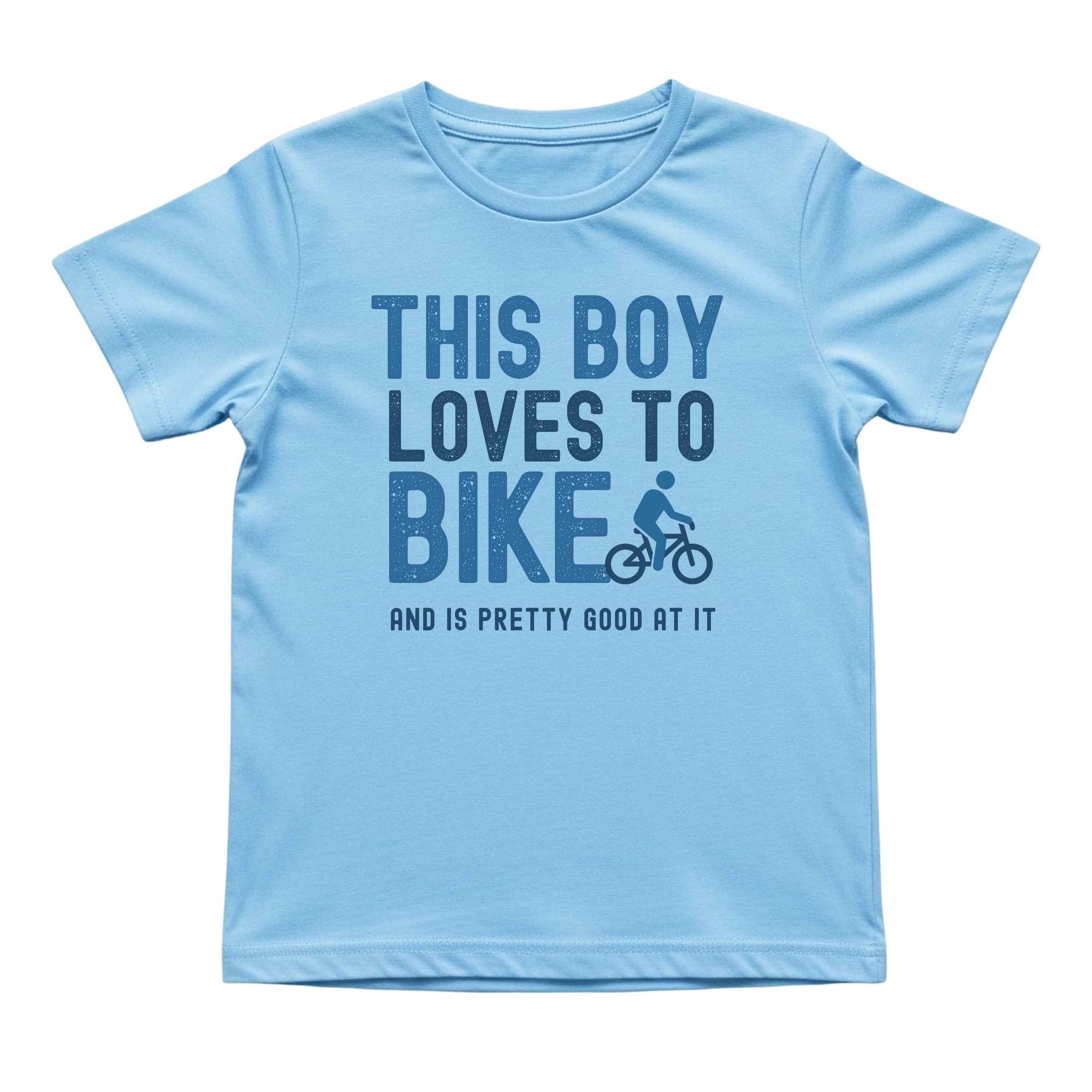 This Boy Loves to Bike Tee