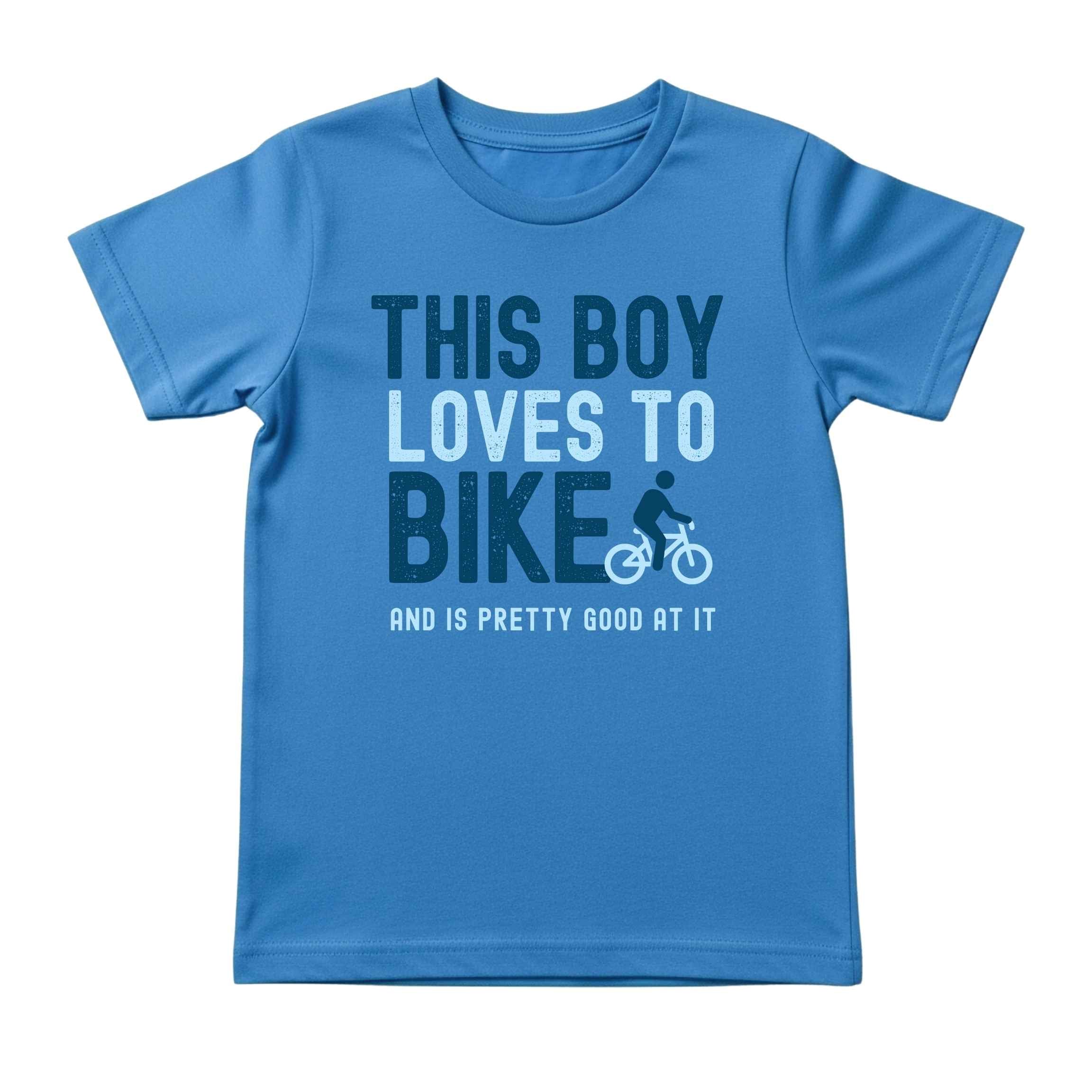 This Boy Loves to Bike Tee