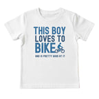 This Boy Loves to Bike Tee