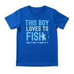 This Boy Loves to Fish Tee