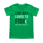 This Boy Loves to Fish Tee