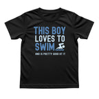 This Boy Loves to Swim Tee