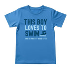 This Boy Loves to Swim Tee