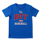 This Boy Loves Baseball Tee