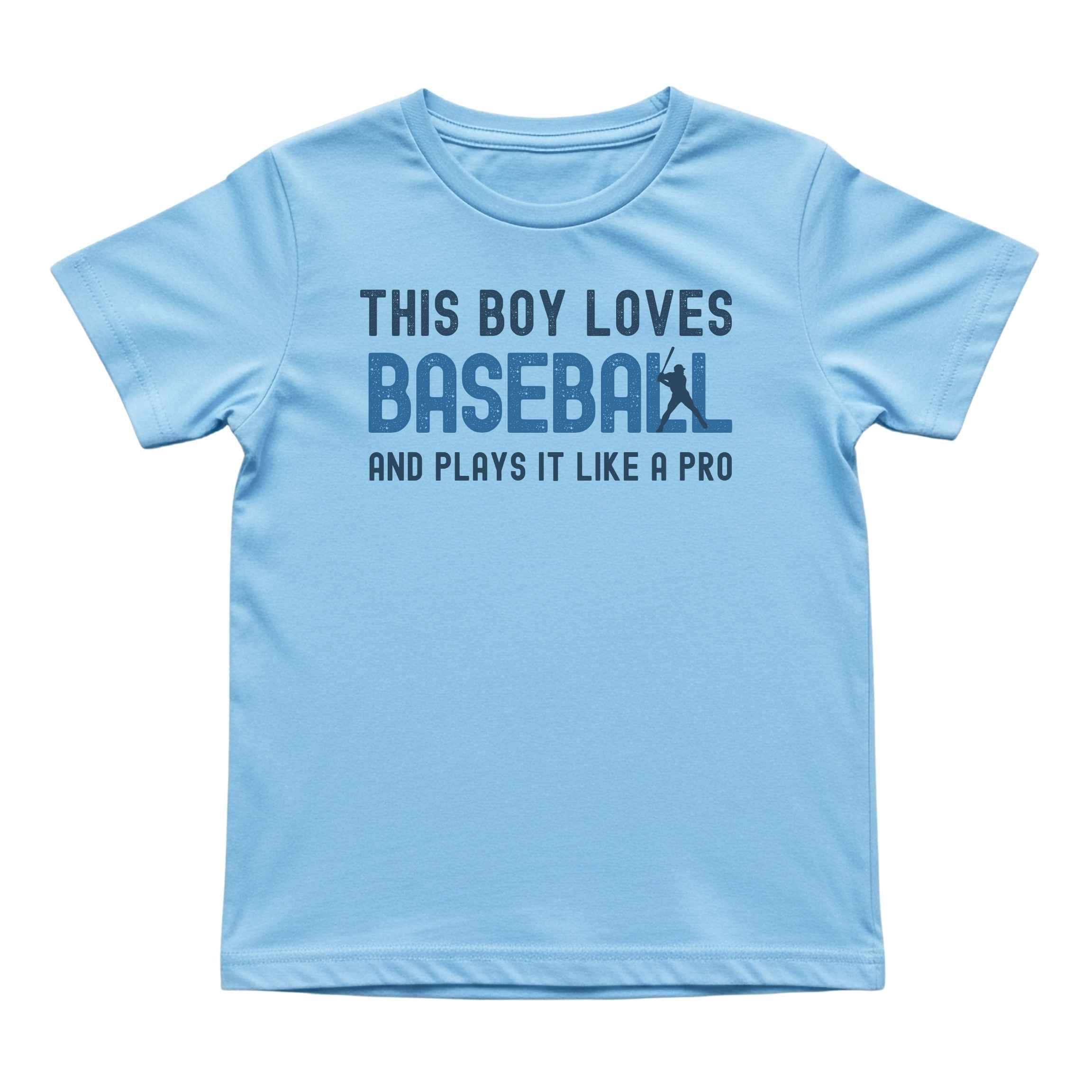 This Boy Plays Baseball Like a Pro Tee