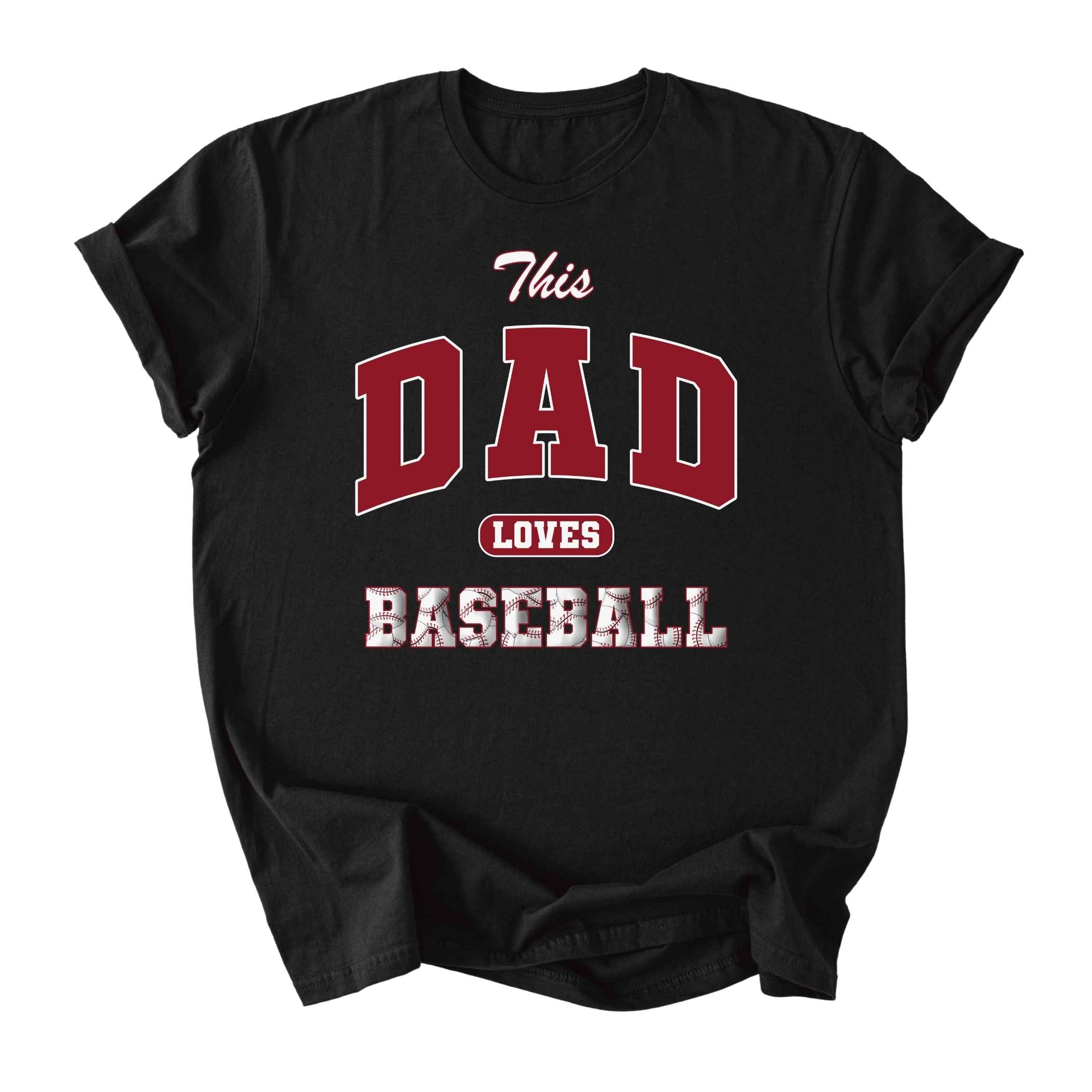 This Dad Loves Baseball Tee