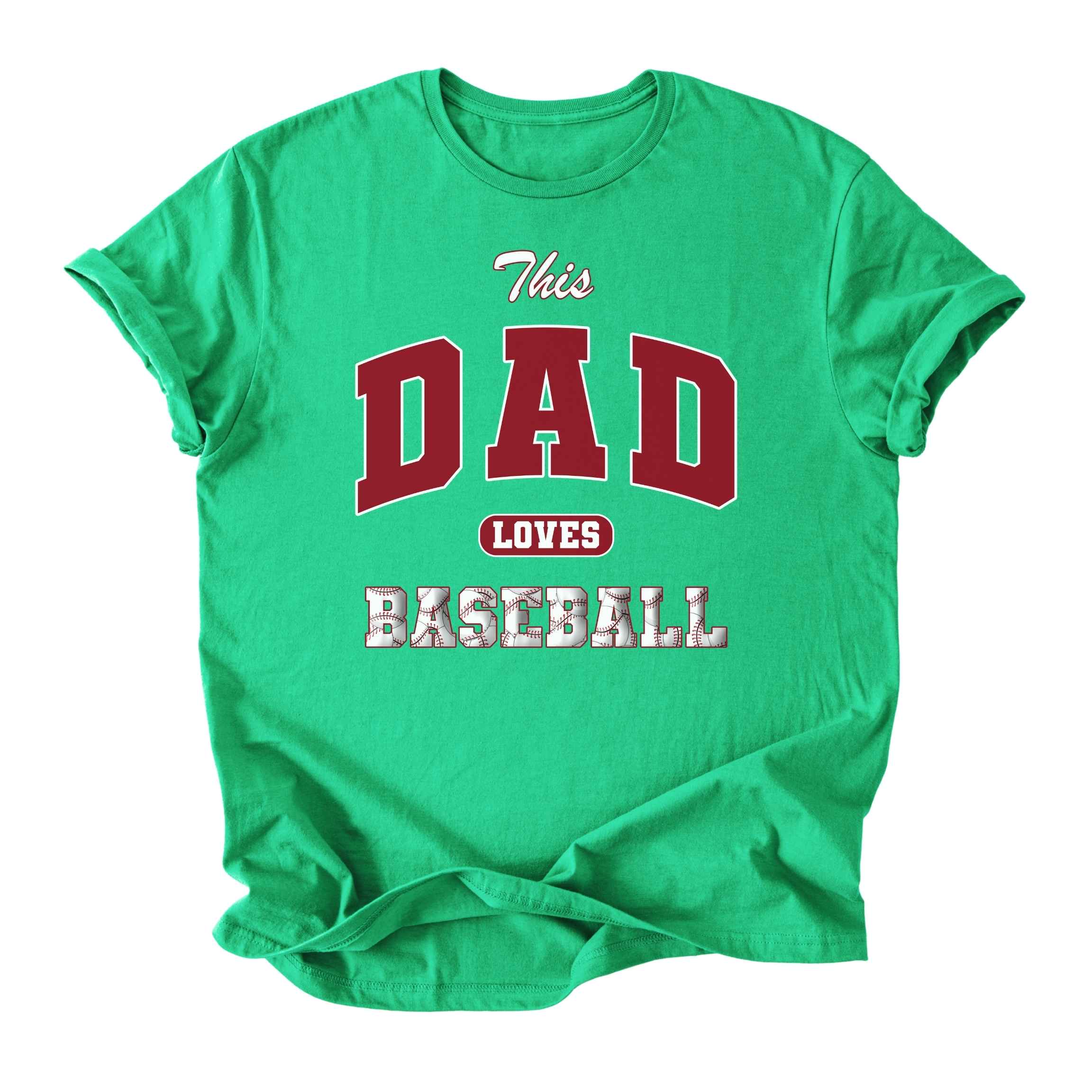 This Dad Loves Baseball Tee