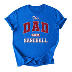 This Dad Loves Baseball Tee