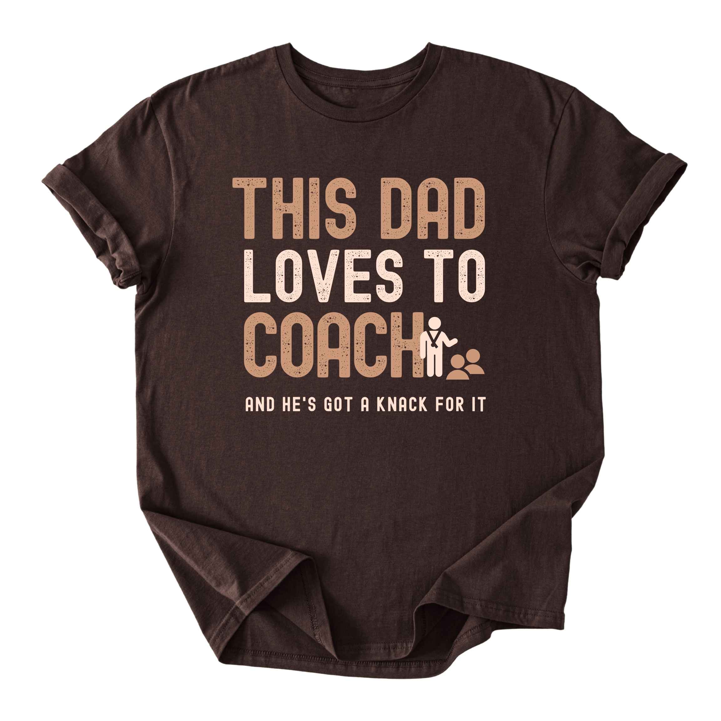 This Dad Loves to Coach Tee