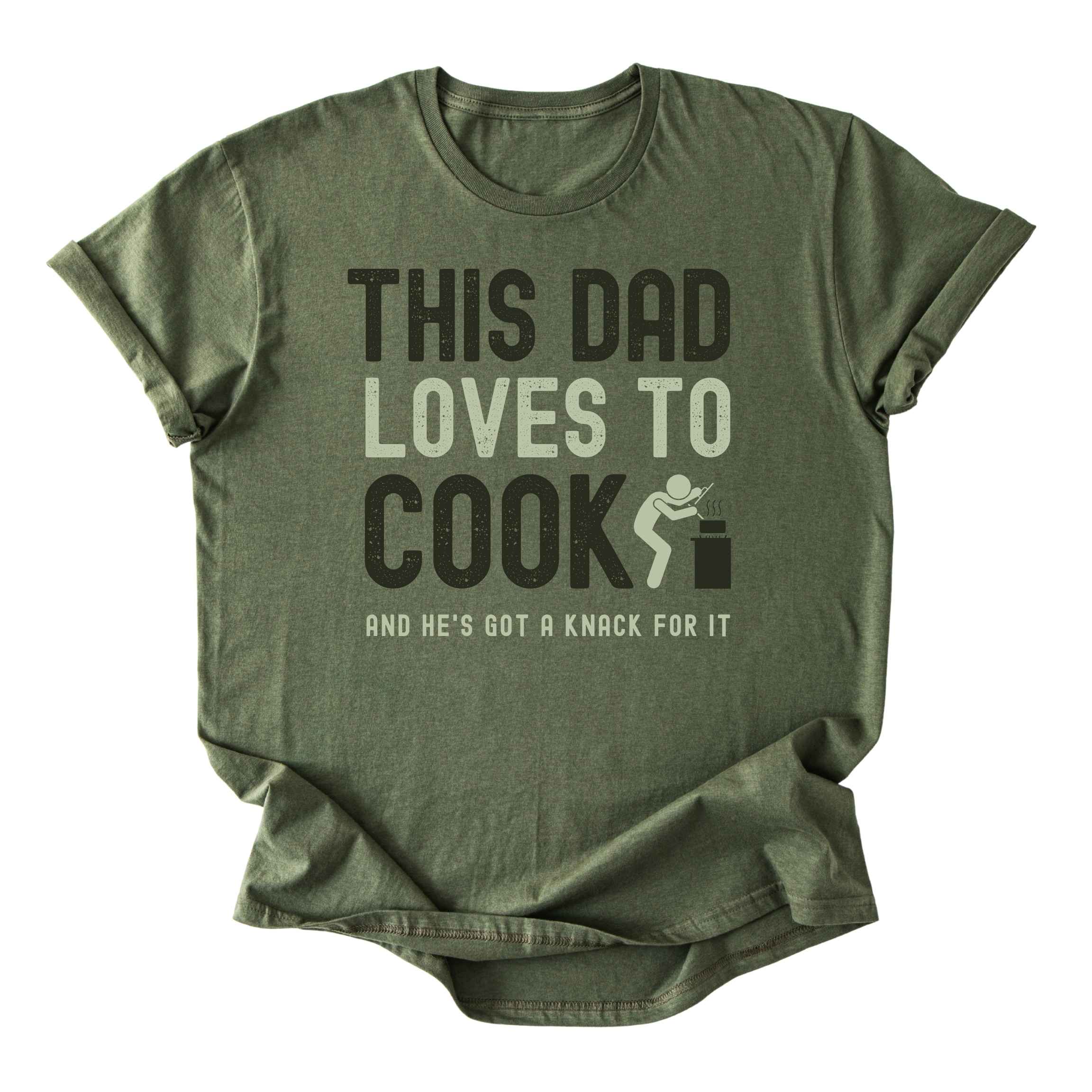 This Dad Loves to Cook Tee