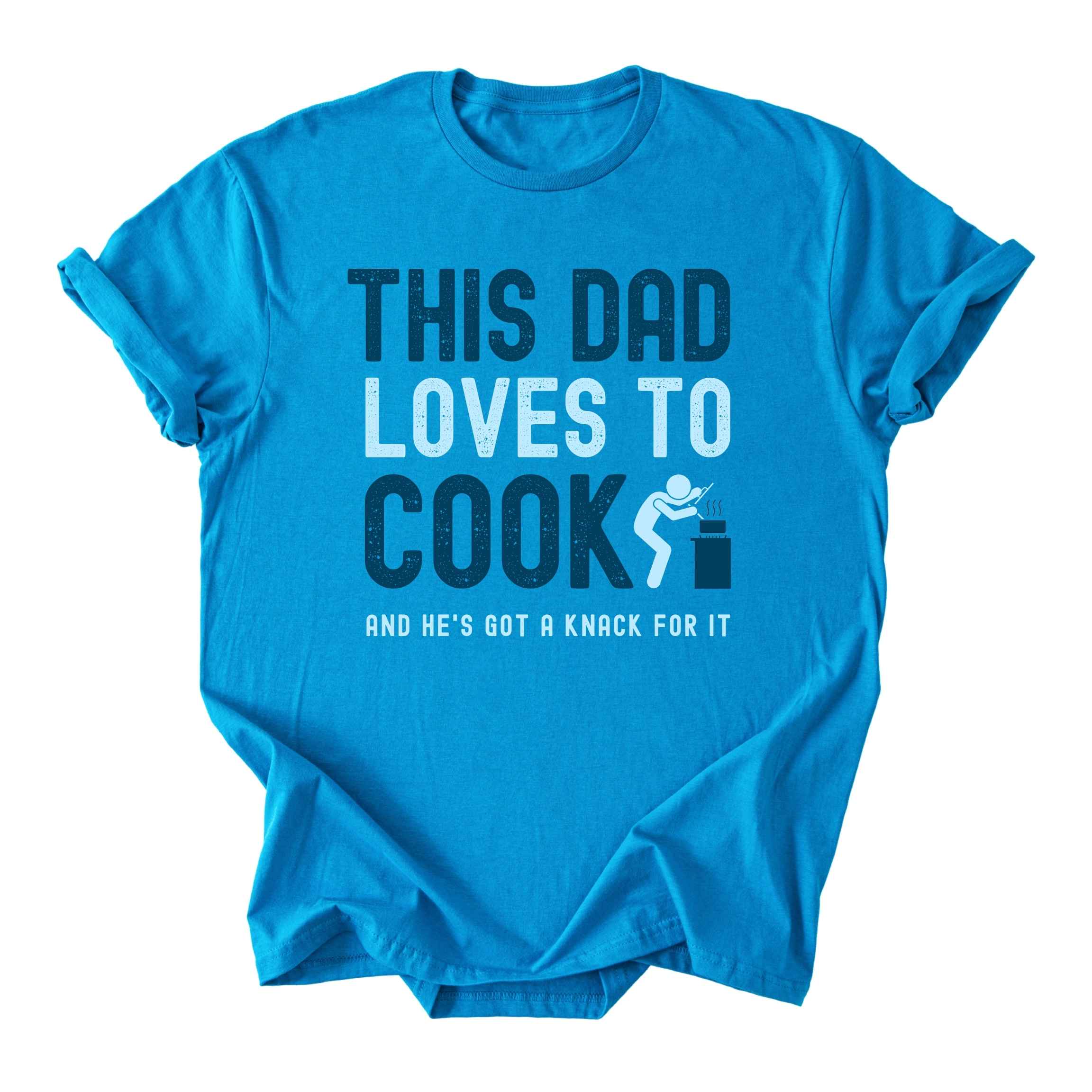 This Dad Loves to Cook Tee
