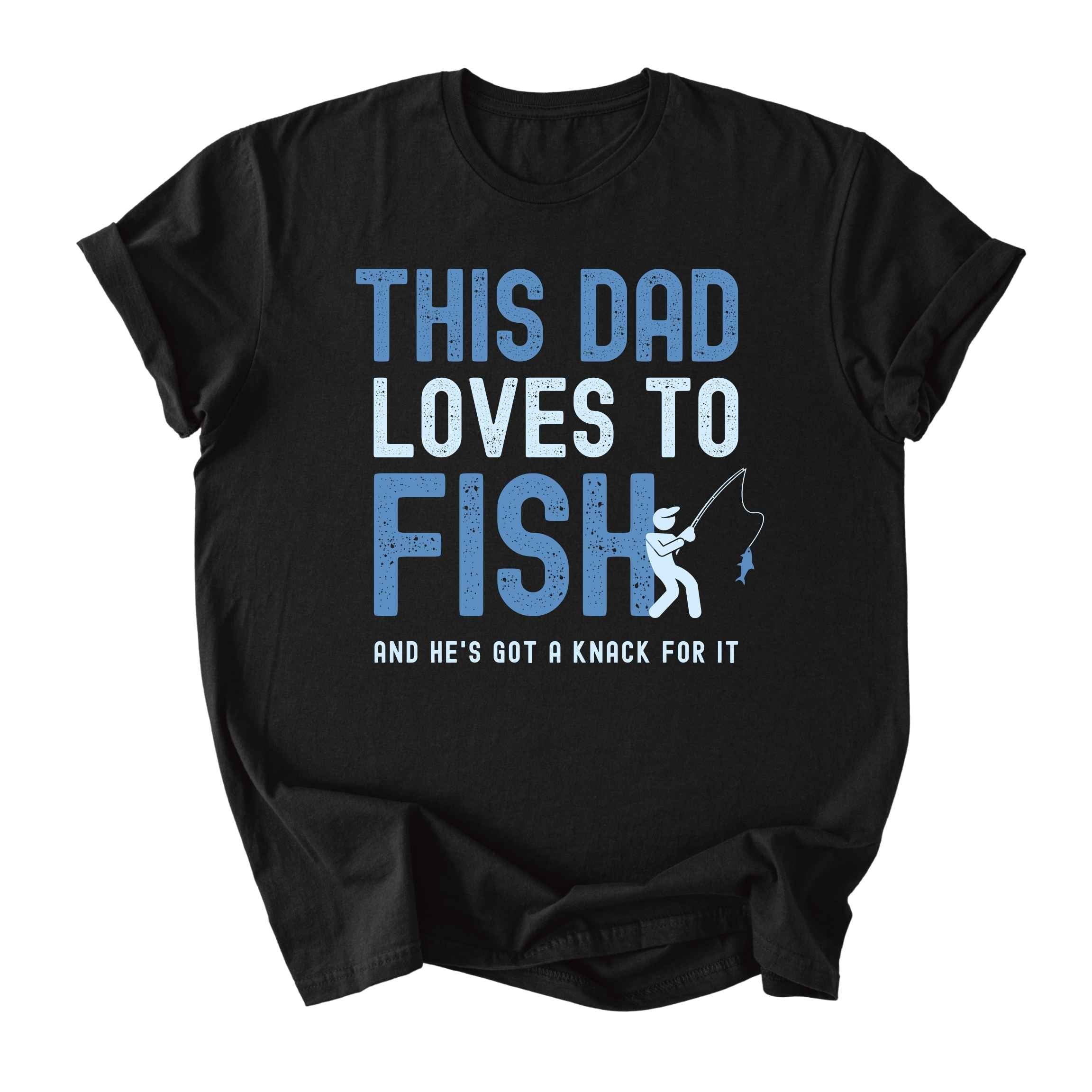 This Dad Loves to Fish Tee