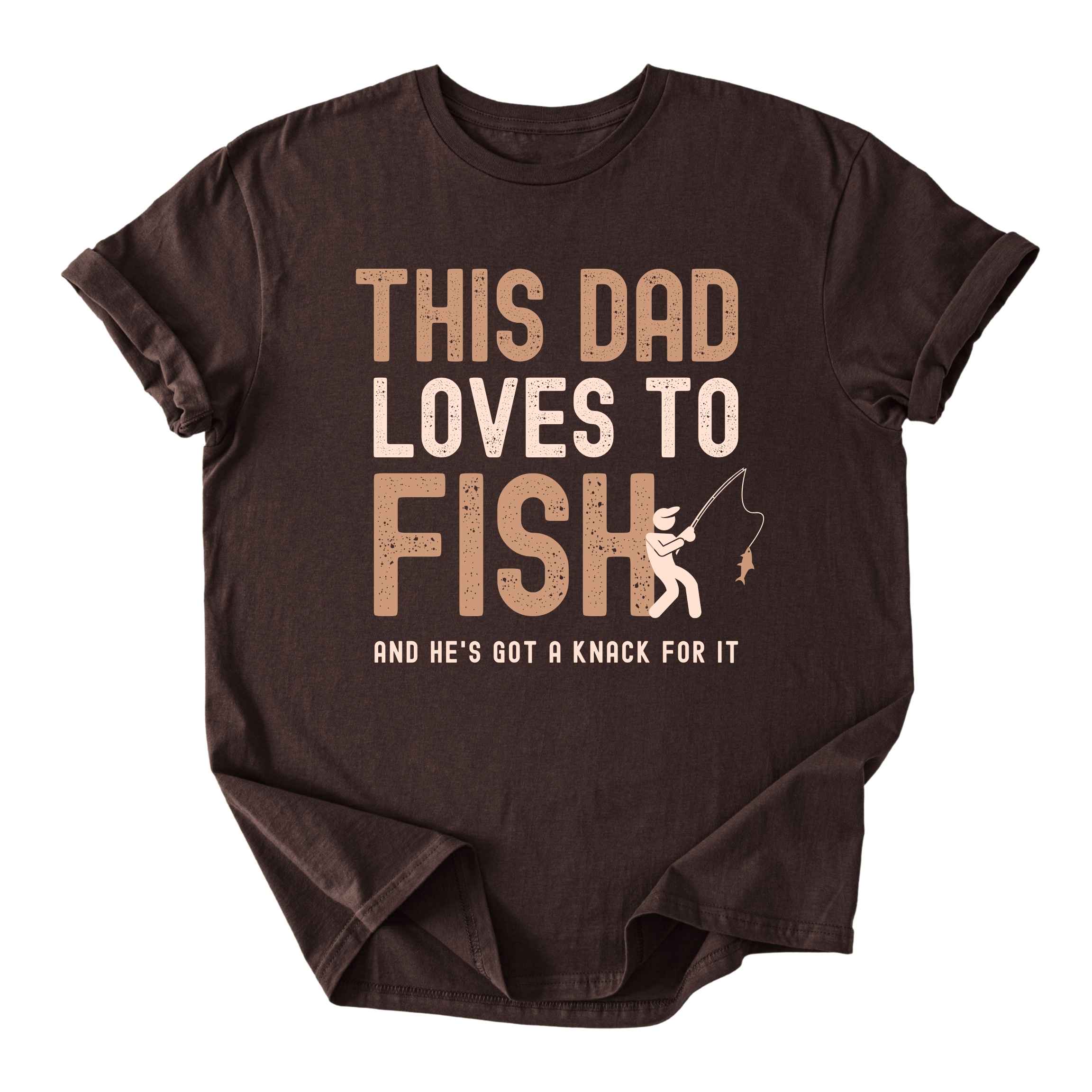 This Dad Loves to Fish Tee