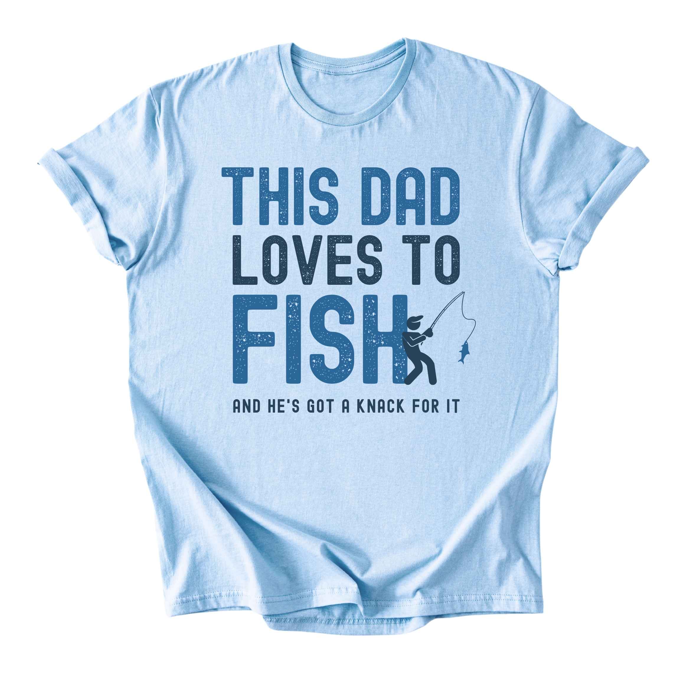 This Dad Loves to Fish Tee