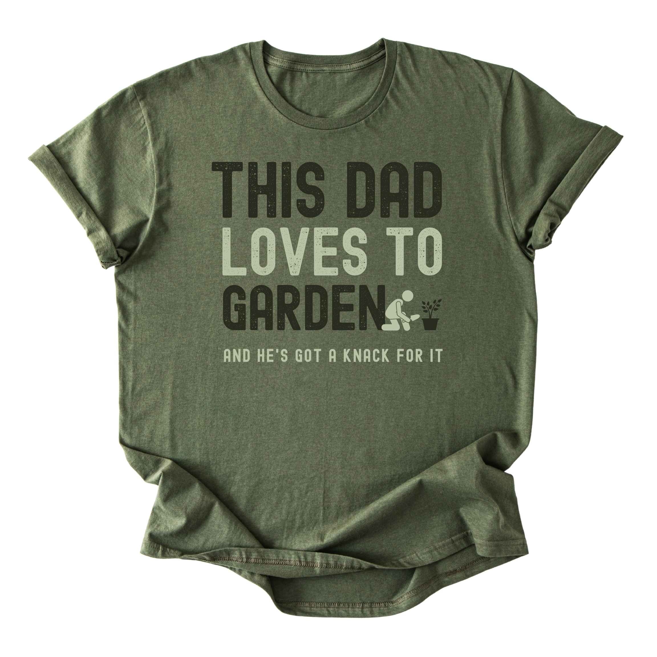 This Dad Loves to Garden Tee