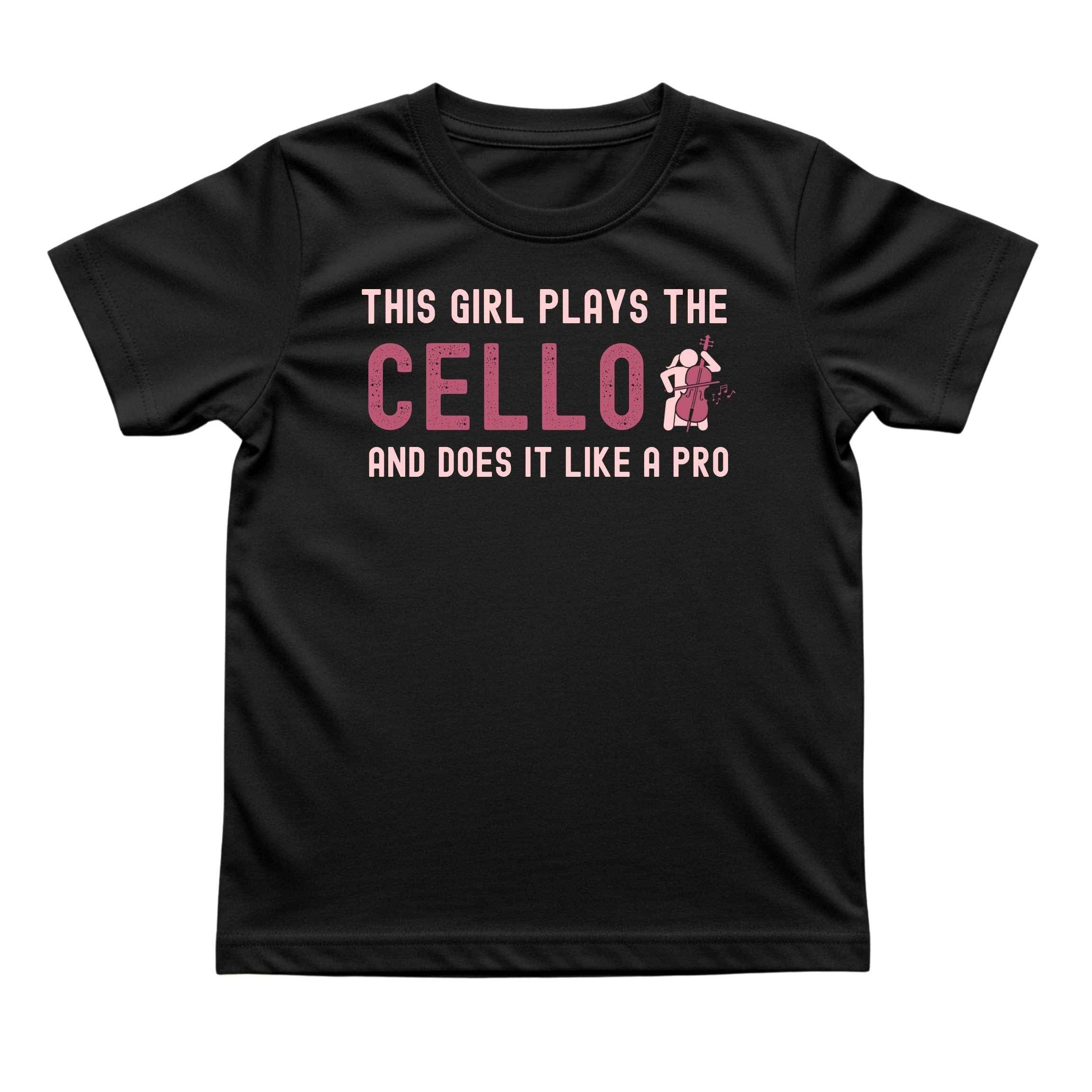 This Girl Plays the Cello Like a Pro Tee