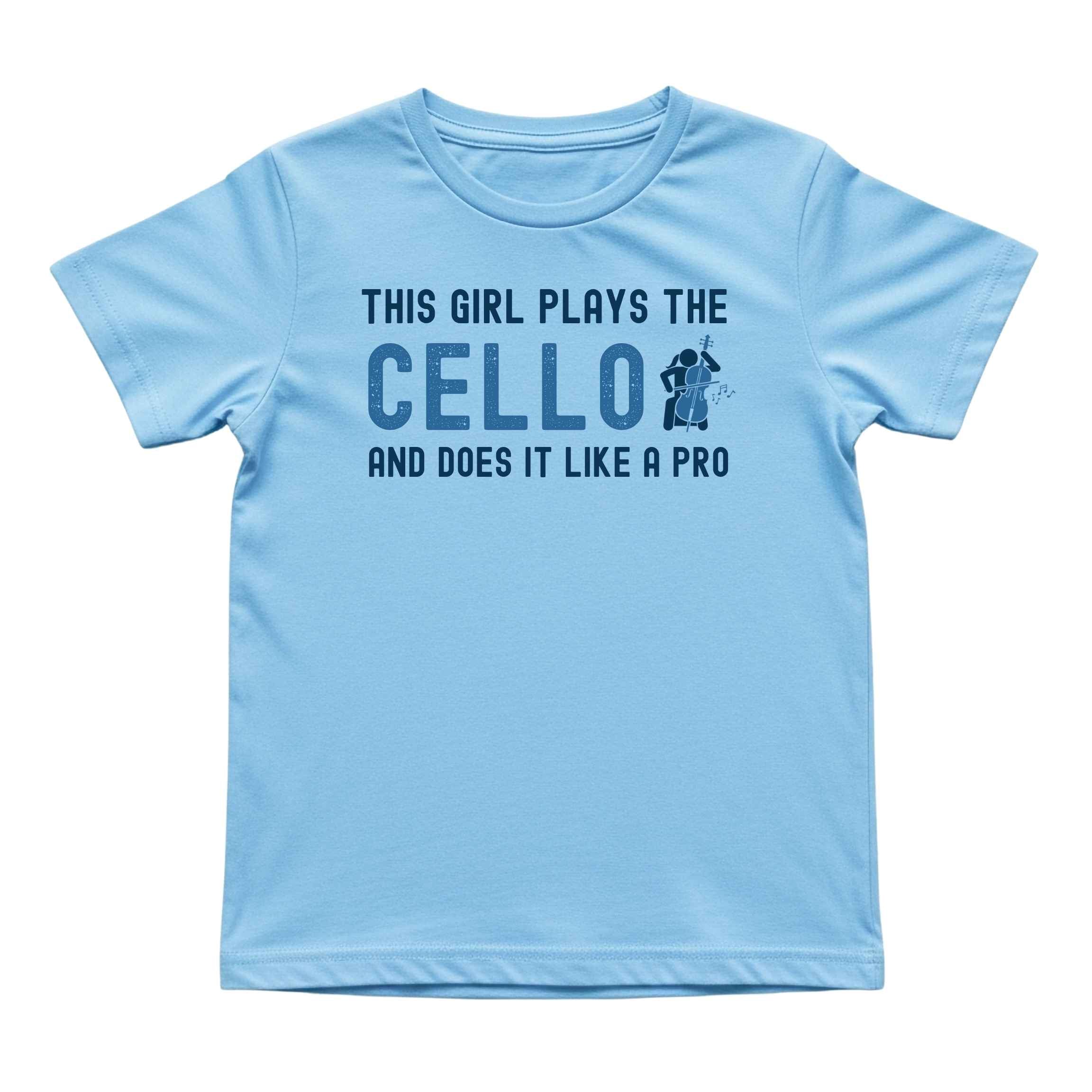 This Girl Plays the Cello Like a Pro Tee