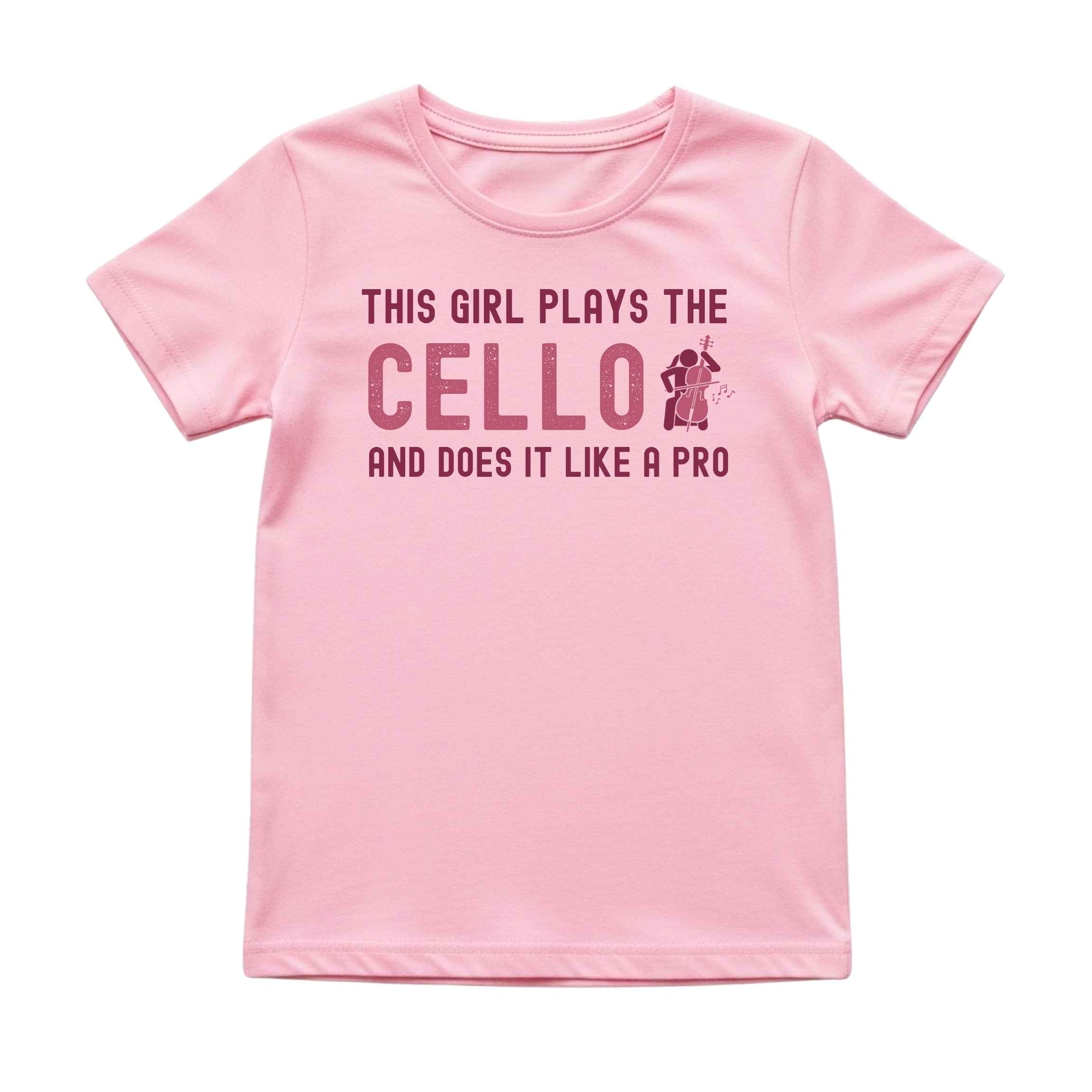 This Girl Plays the Cello Like a Pro Tee