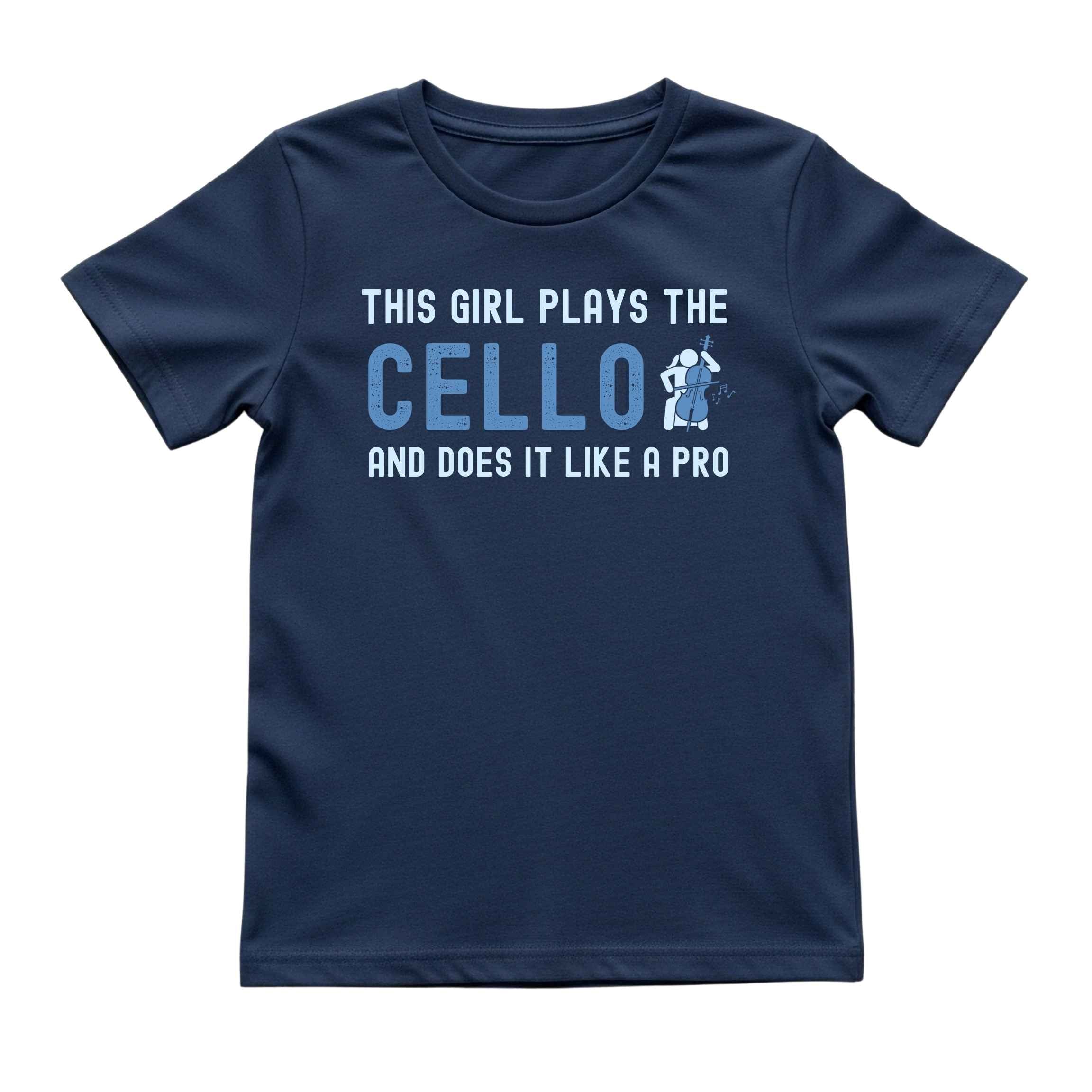 This Girl Plays the Cello Like a Pro Tee