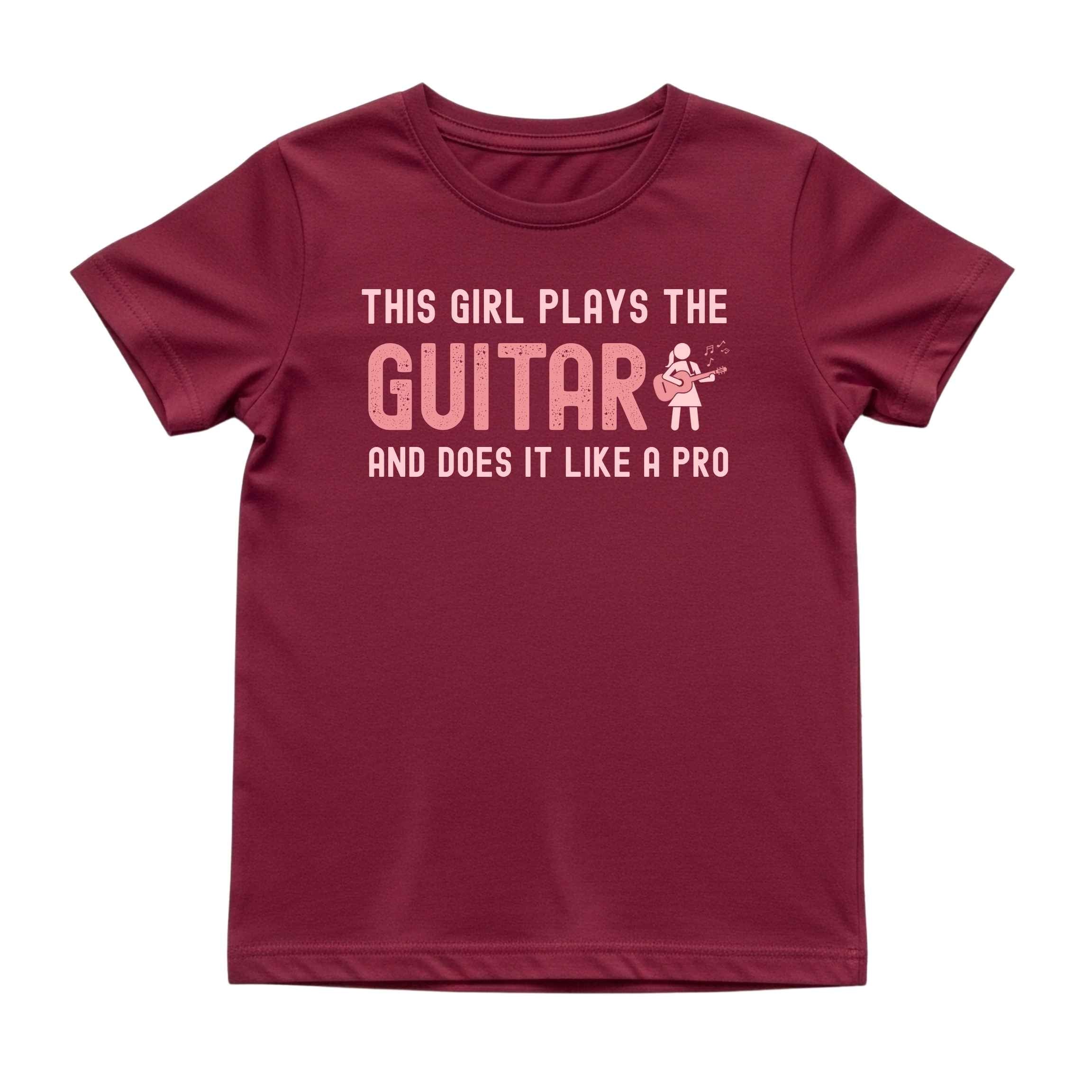 This Girl Plays the Guitar Like a Pro Tee