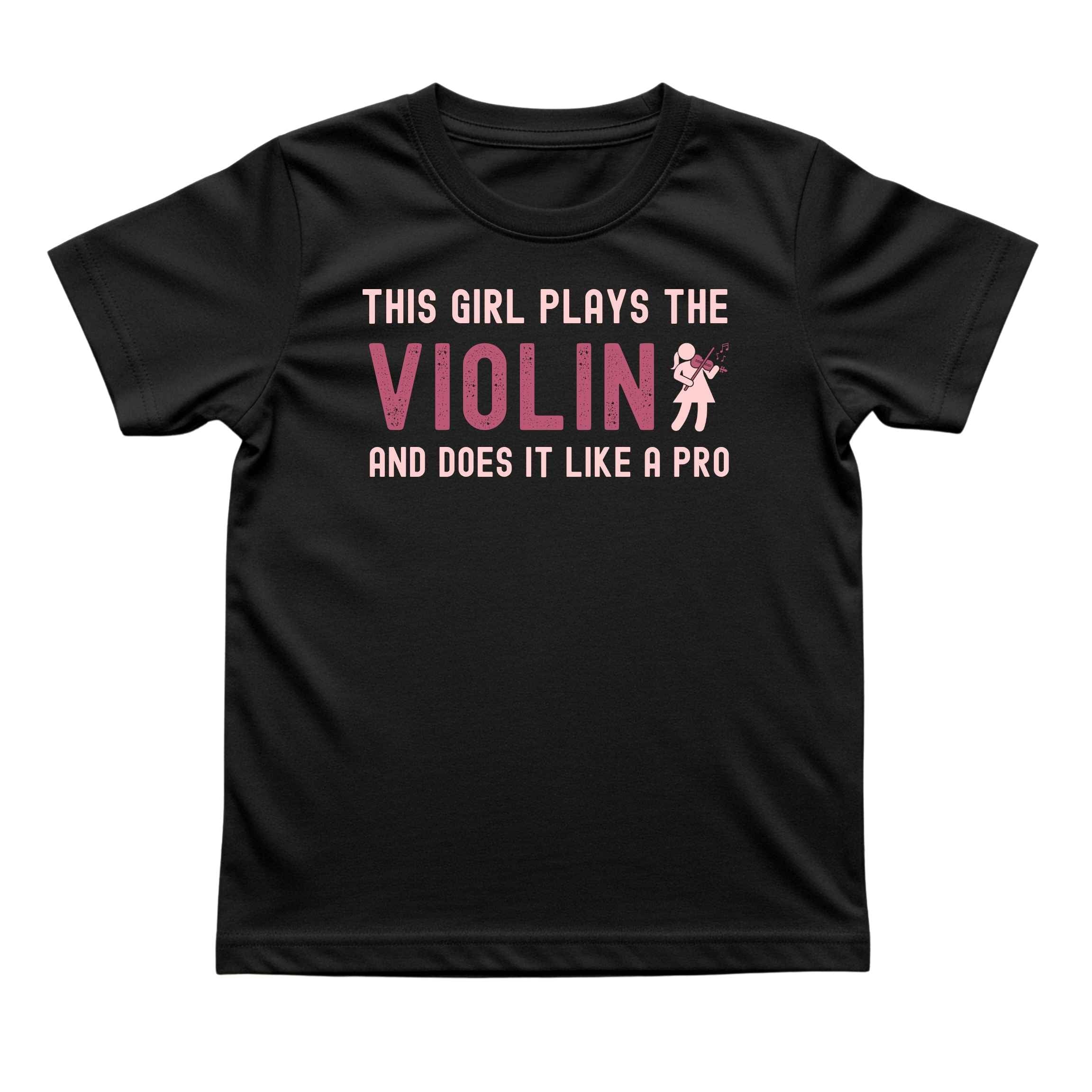 This Girl Plays the Violin Like a Pro Tee
