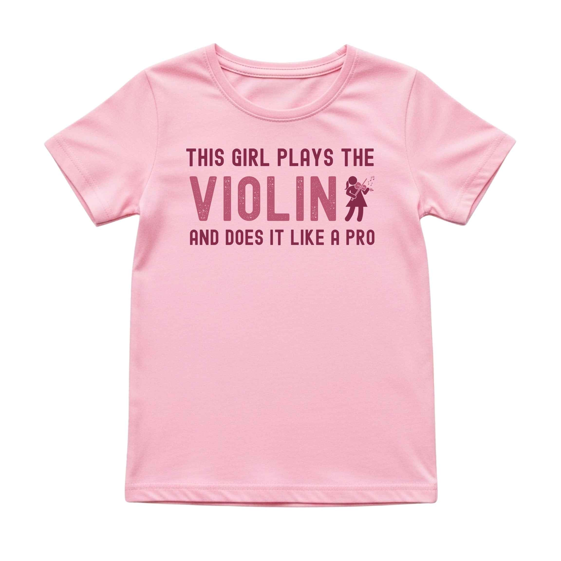 This Girl Plays the Violin Like a Pro Tee