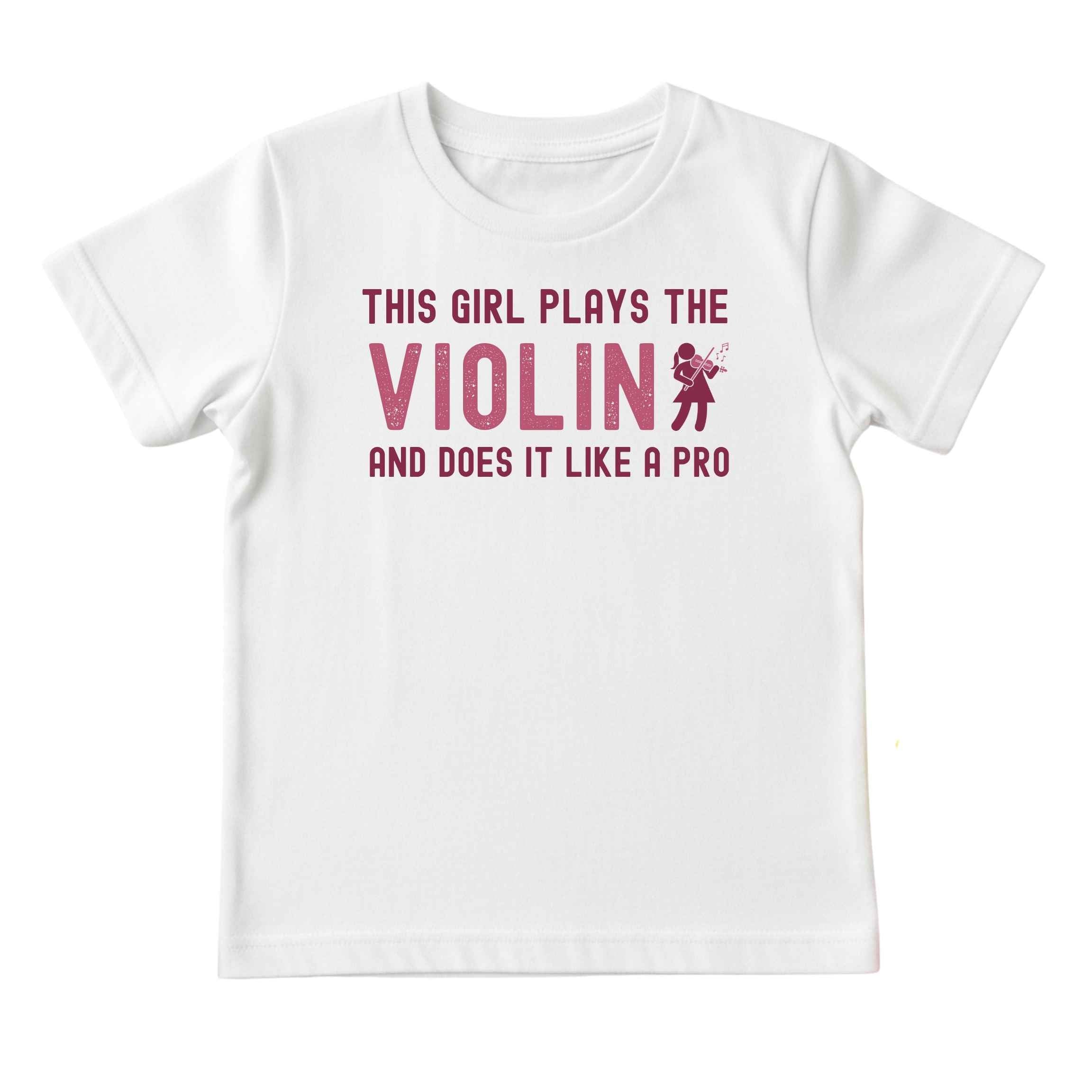 This Girl Plays the Violin Like a Pro Tee
