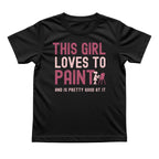 This Girl Loves to Paint Tee