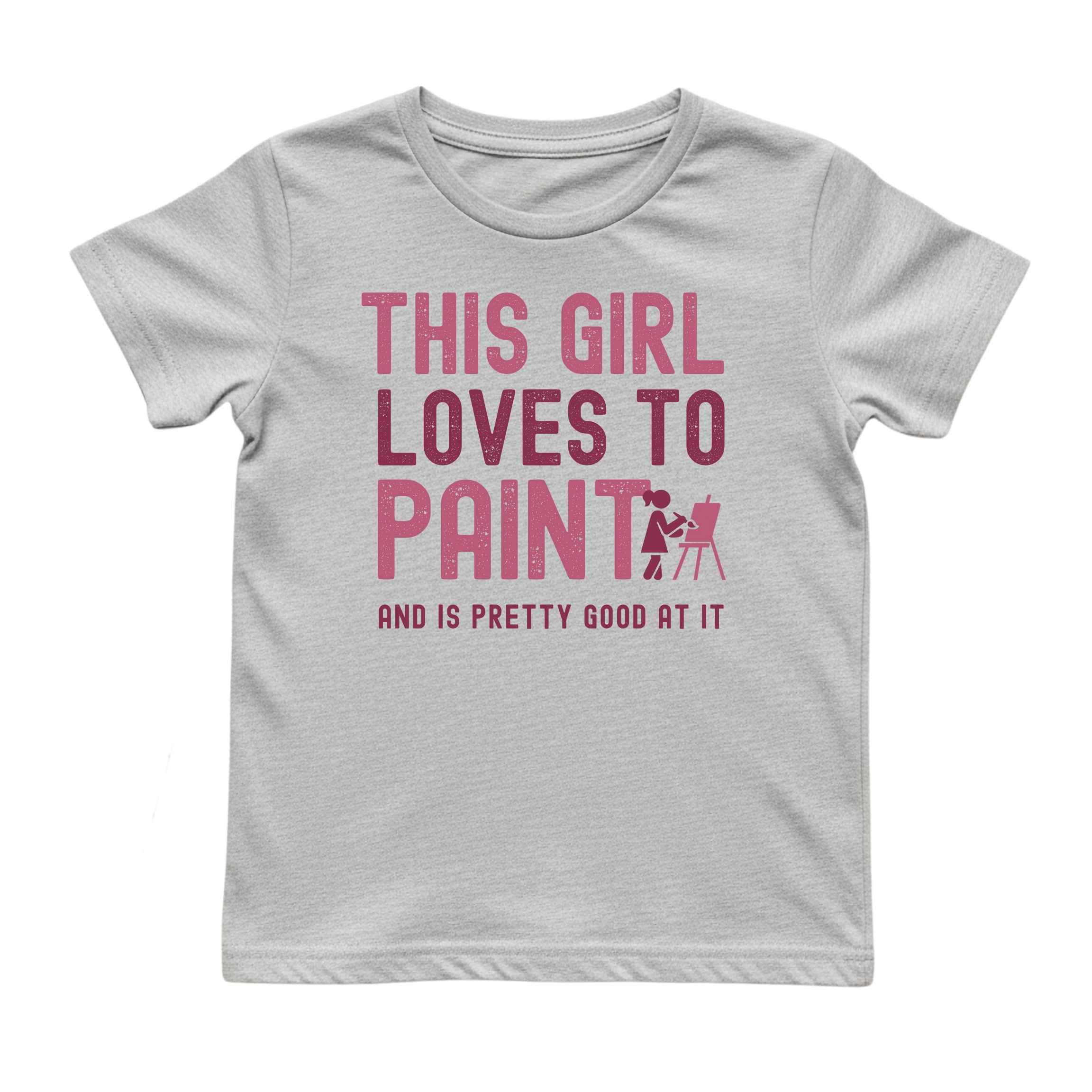 This Girl Loves to Paint Tee