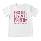 This Girl Loves to Paint Tee