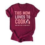 This Mom Loves to Cook Tee