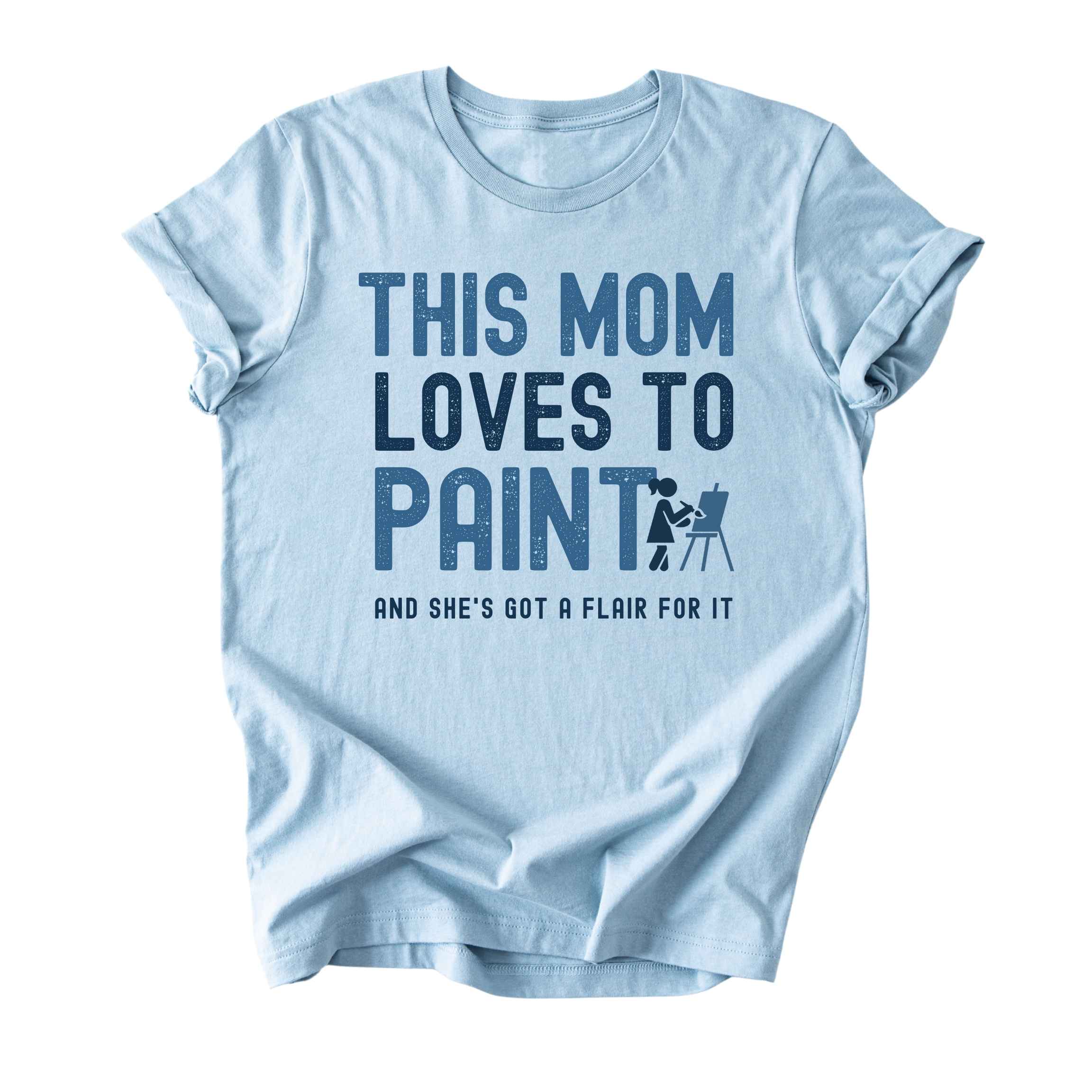 This Mom Loves to Paint Tee