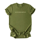 Wife ♥ Mom ♥ Artist - Minimalist Tee