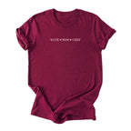 Wife ♥ Mom ♥ Chef- Minimalist Tee