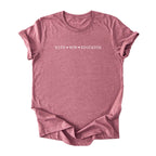 Wife ♥ Mom ♥ Educator - Minimalist Tee