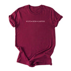 Wife ♥ Mom ♥ Lawyer - Minimalist Tee