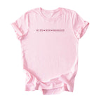 Wife ♥ Mom ♥ Manager - Minimalist Tee