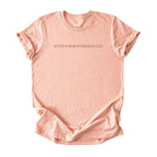 Wife ♥ Mom ♥ Therapist - Minimalist Tee